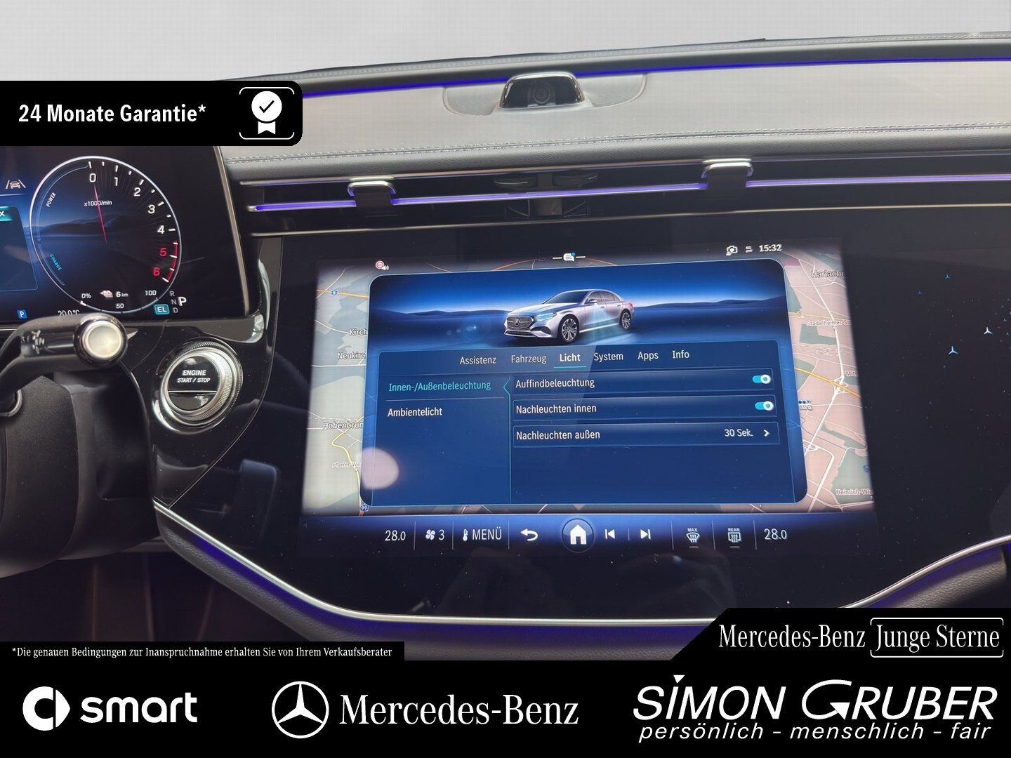 Fahrzeugabbildung Mercedes-Benz E 300 de AMG Pano Superscreen Burm4D Servolock