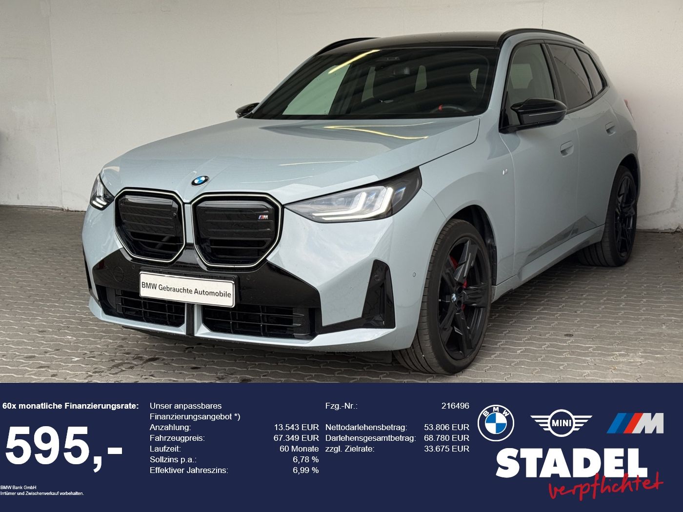 BMW X3 M50 xDrive Navi.LED.Pano.AHK.ACC.Standh.Komfz