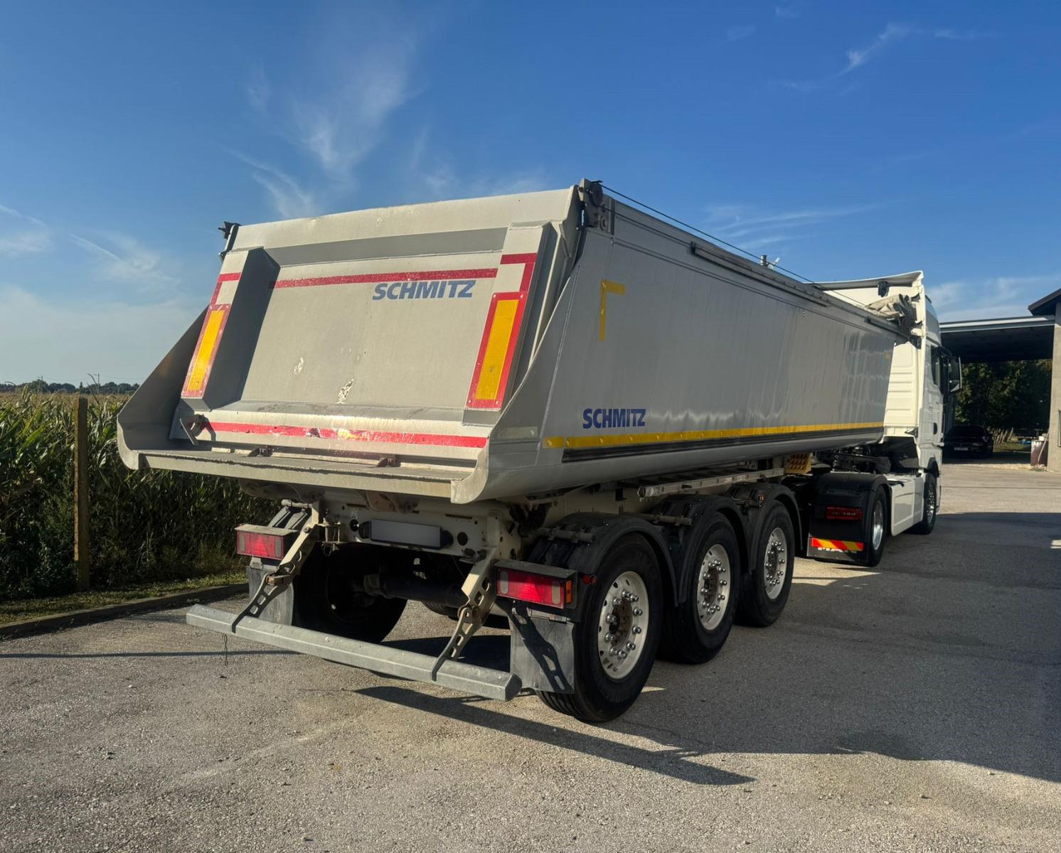 Schmitz Cargobull SKI 24, Alukippmulde 24 m³