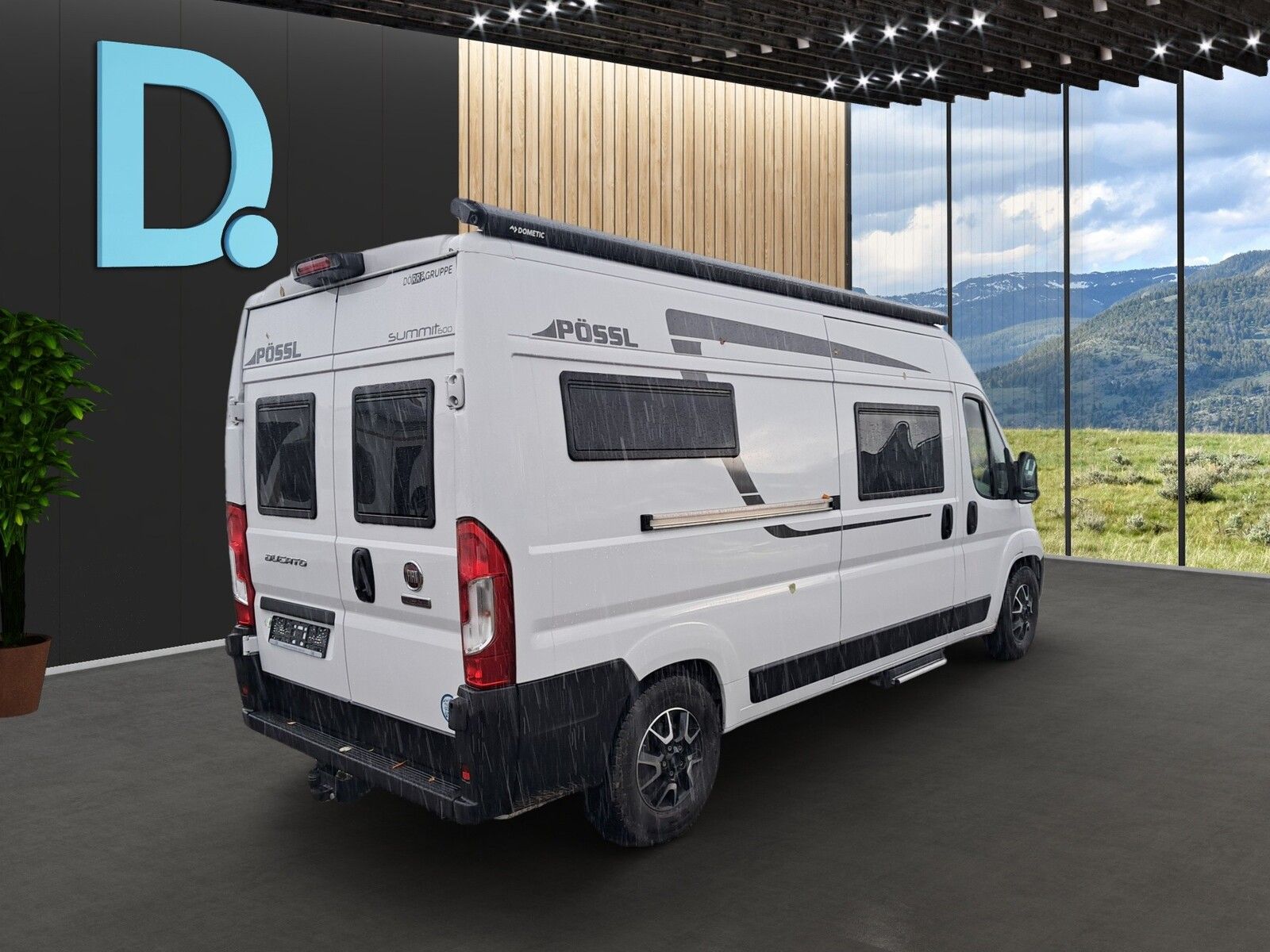 Fahrzeugabbildung Pössl Summit 600 Fiat 180 PS Mark./AHK/Navi/Solar