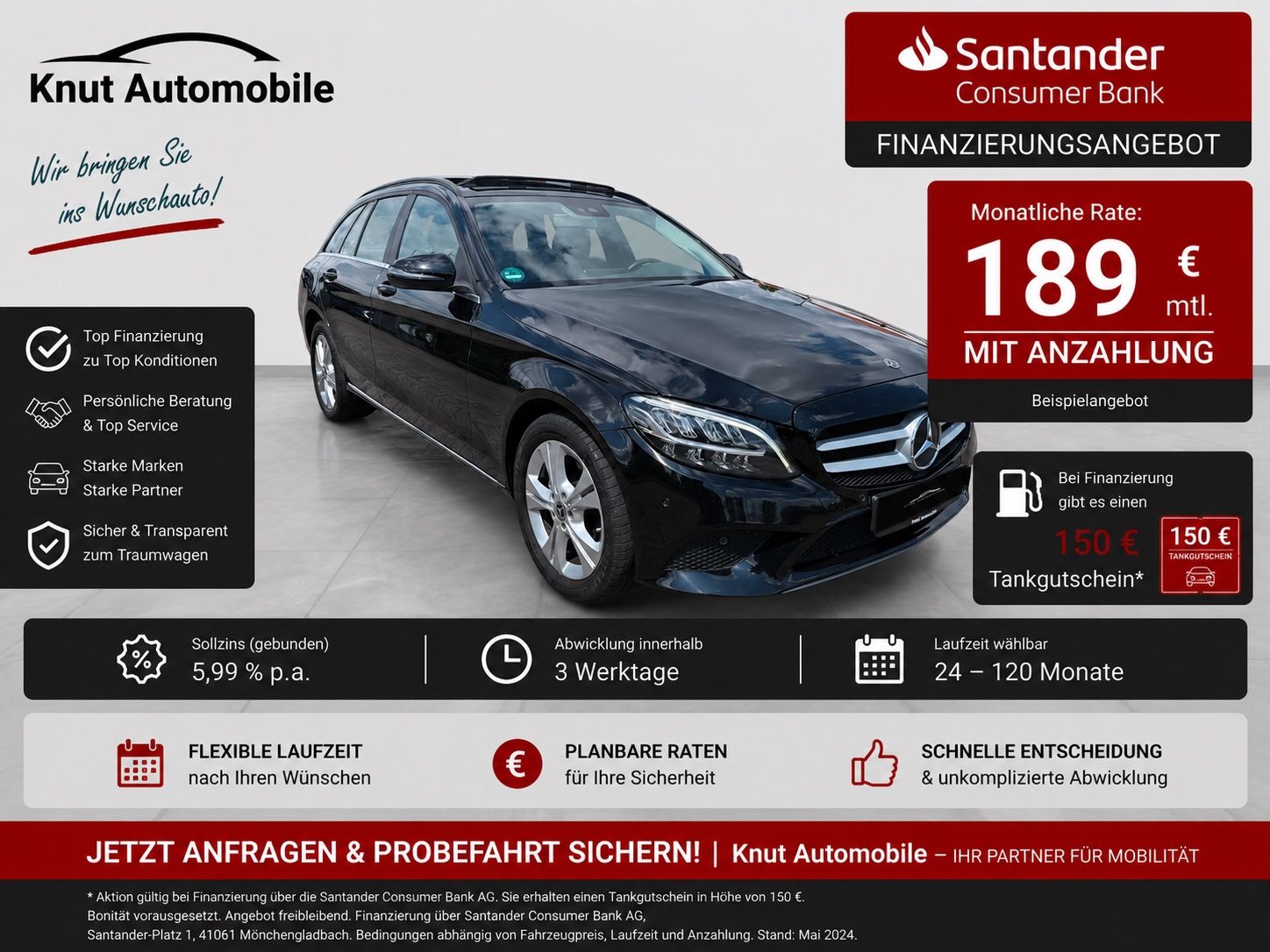 MERCEDES-BENZ C 220 CDI T-Modell *2.Hd*Pano*Facelift*AHK*Navi