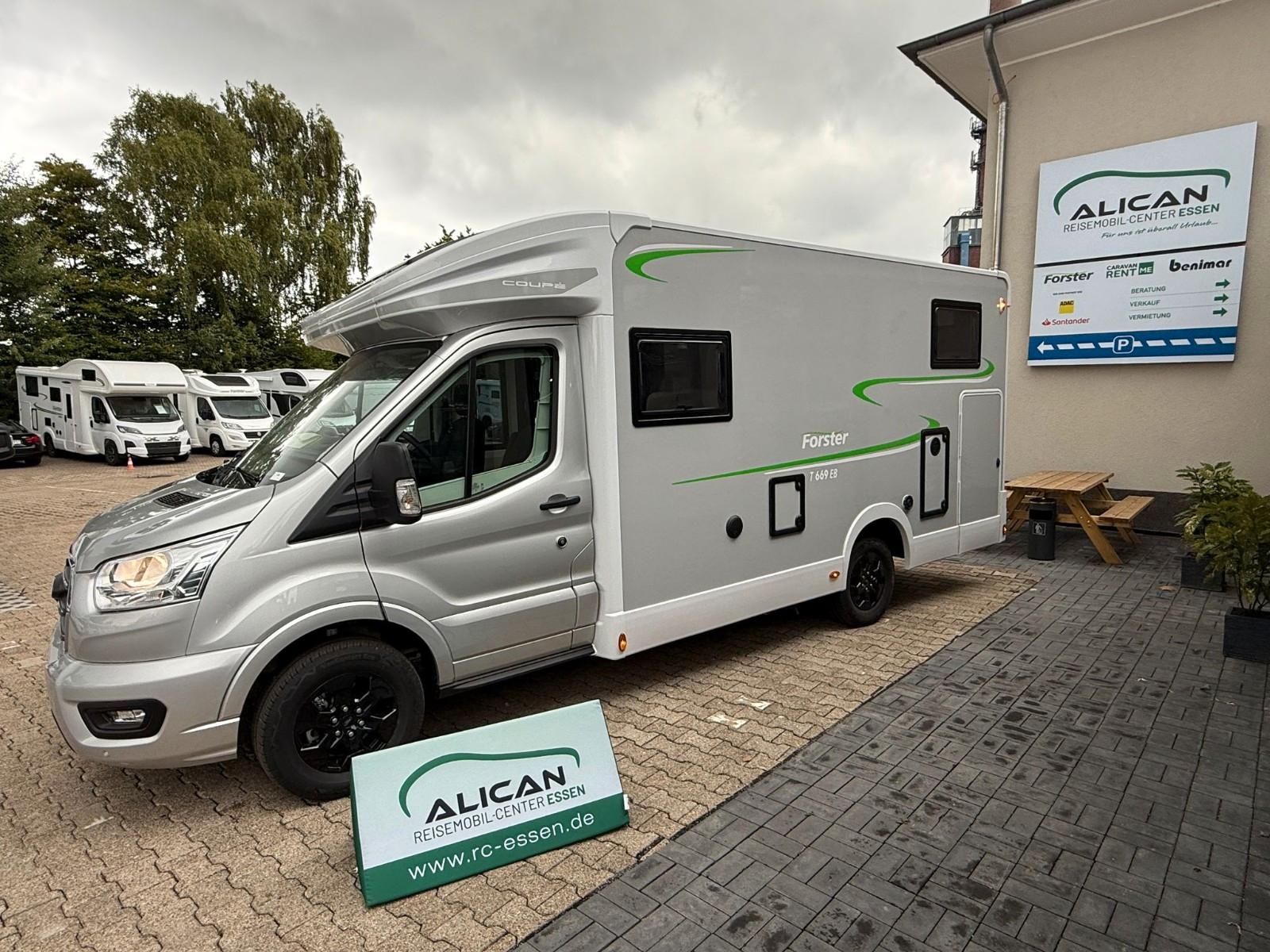 Forster FT669EB Coupe Travelp. Autom SAT/TV/Fahrradträ