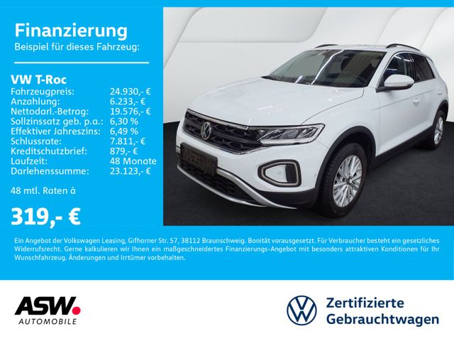 Volkswagen T-Roc Life 1.0 TSI Navi LED VC SHZ PDC v/h AHK