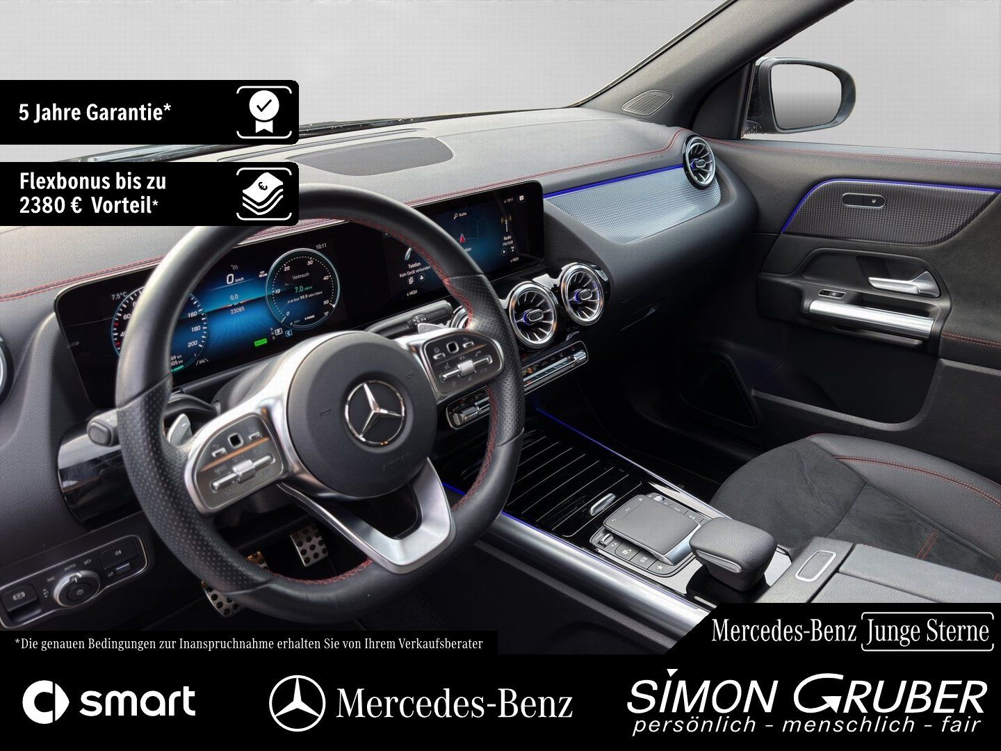 Fahrzeugabbildung Mercedes-Benz EQA 300 4MATIC AMG Night Ambi KeyGo Kamera LED