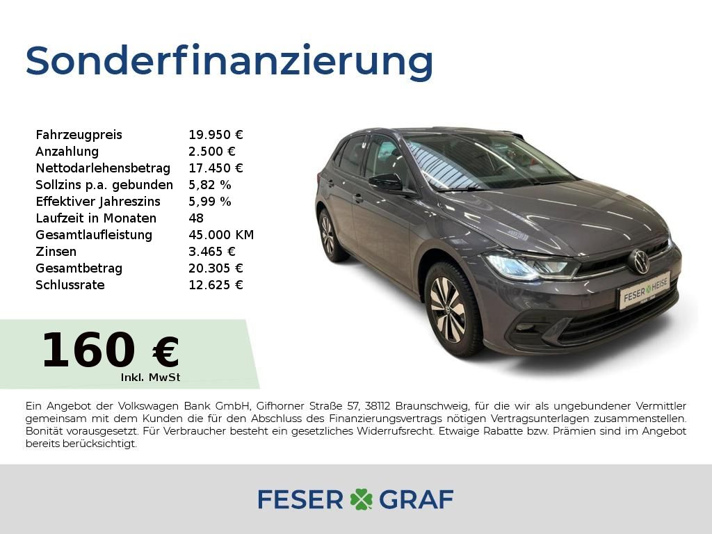 Polo Goal 1.0 TSI DSG/LED/Rear View/Sitzhzg.