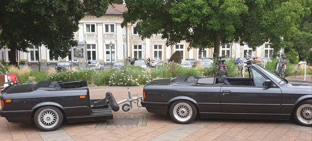 BMW E30 325i Cabrio Gespann