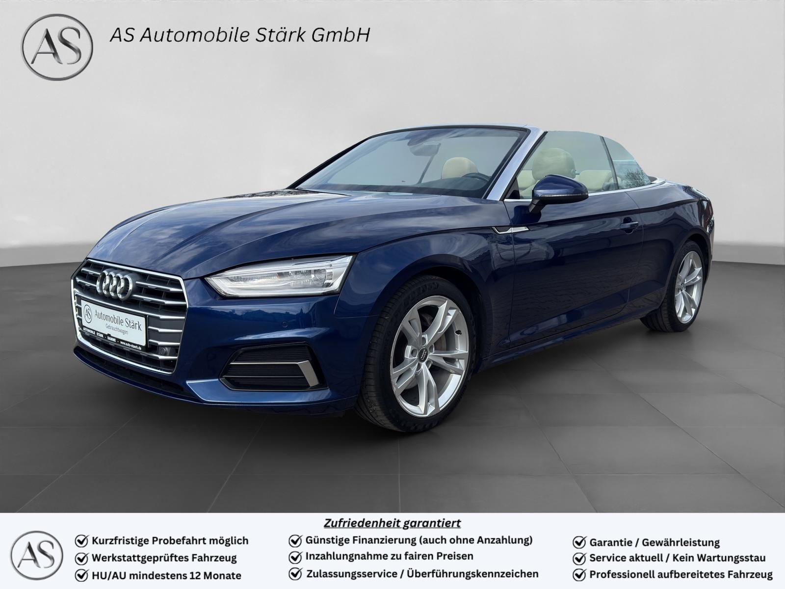 Audi A5 Cabrio 2.0 TDI Sport S tronic+Xenon+Leder+MMI