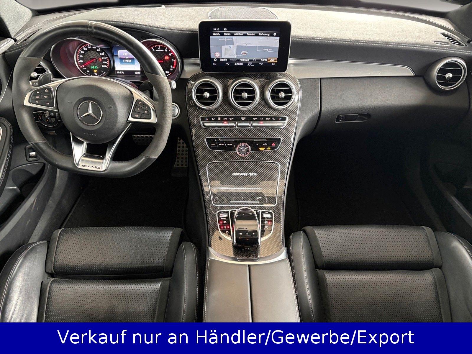 Mercedes-Benz C 63 S AMG Break 4.0 V8 Biturbo 510 ch – Baquets – HUD – Carbone – 117 858 km