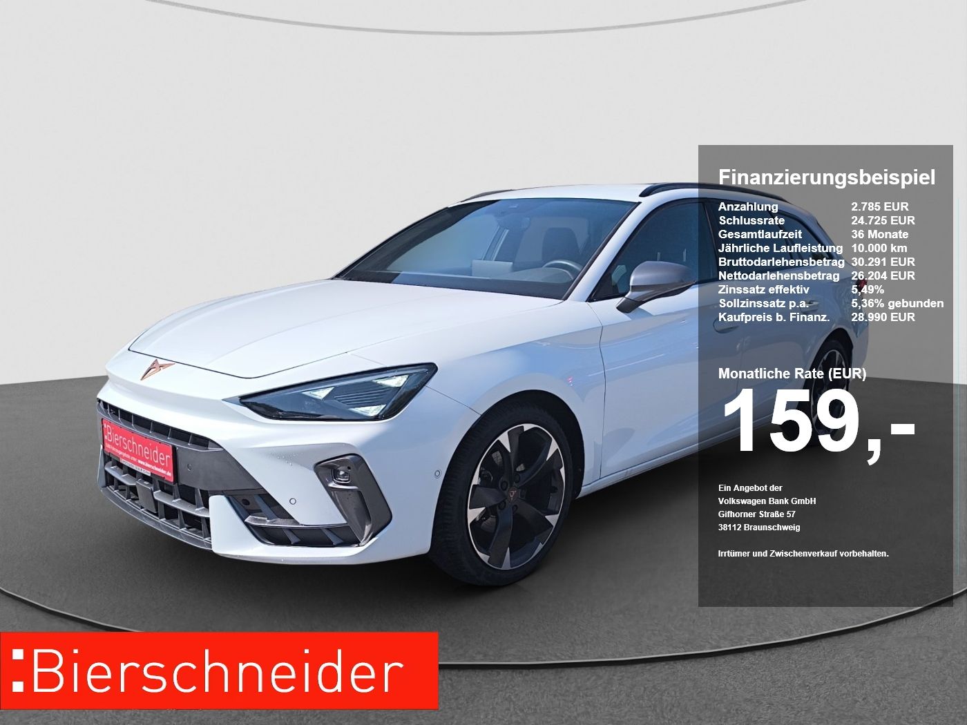 Cupra Leon SP 1.5 eTSI DSG 5-J-G NAVI ACC KESSY 18LM R