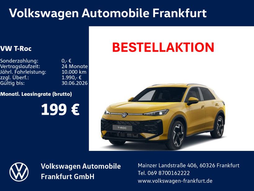 Volkswagen T-Roc R-Line 1.5 l eTSI OPF 110 kW (150 PS) 7-Ga