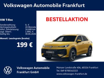 Volkswagen Leasingangebot: Volkswagen T-Roc R-Line 1.5 l eTSI OPF 110 kW (150 PS) 7-Ga