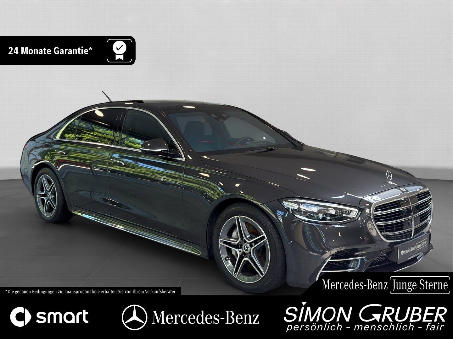Fahrzeugabbildung Mercedes-Benz S 580 4M Lang AMG Exklusiv Chauffeur Executive