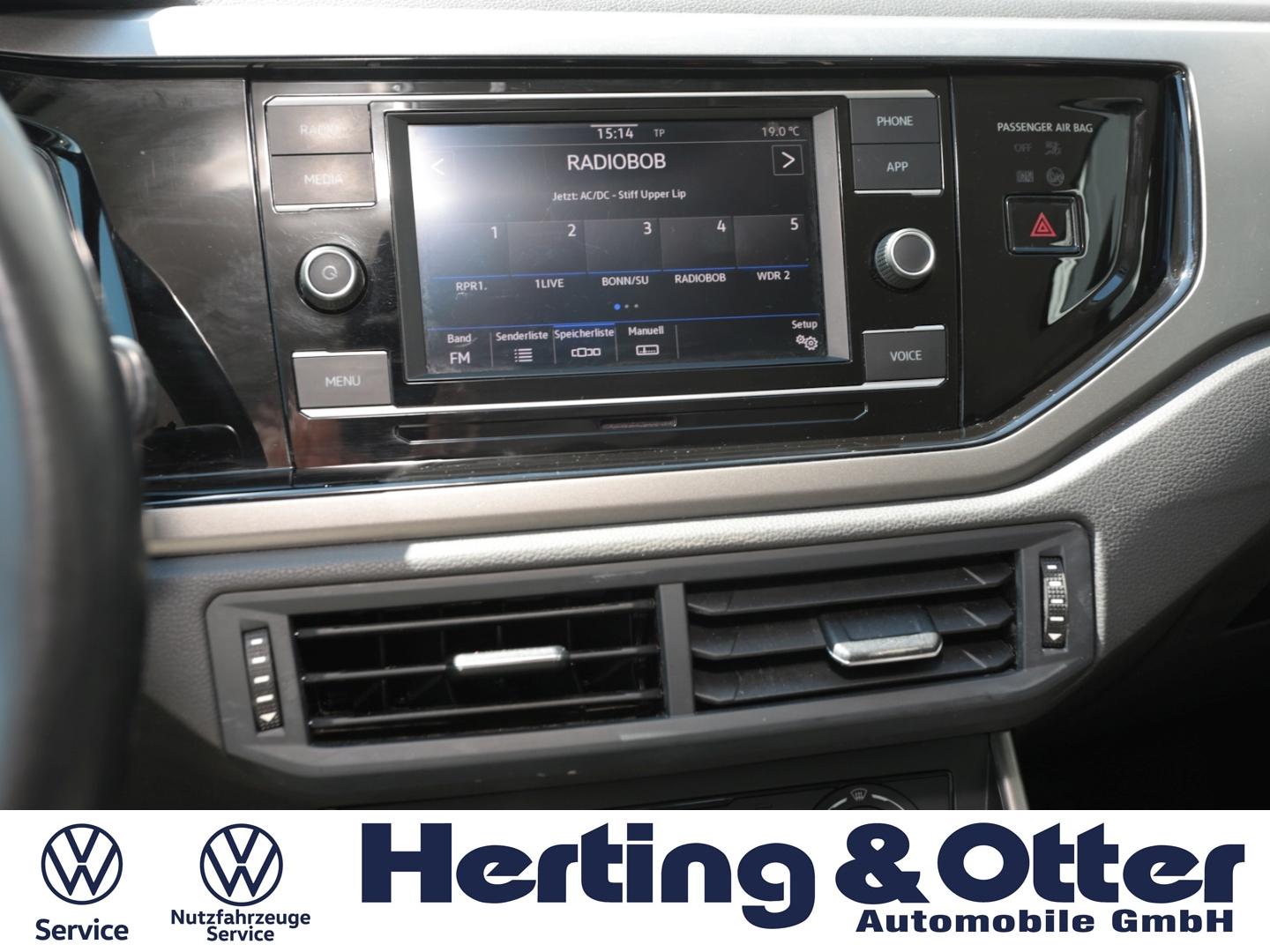 Volkswagen Polo VI 1.0 Comfortline PDCv+h Klima LED-Tagfahr, миниатюра 9