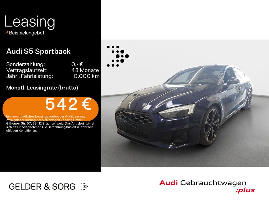 Audi S5 Sportback RFK*Matrix*Navi*GRA*Virtual