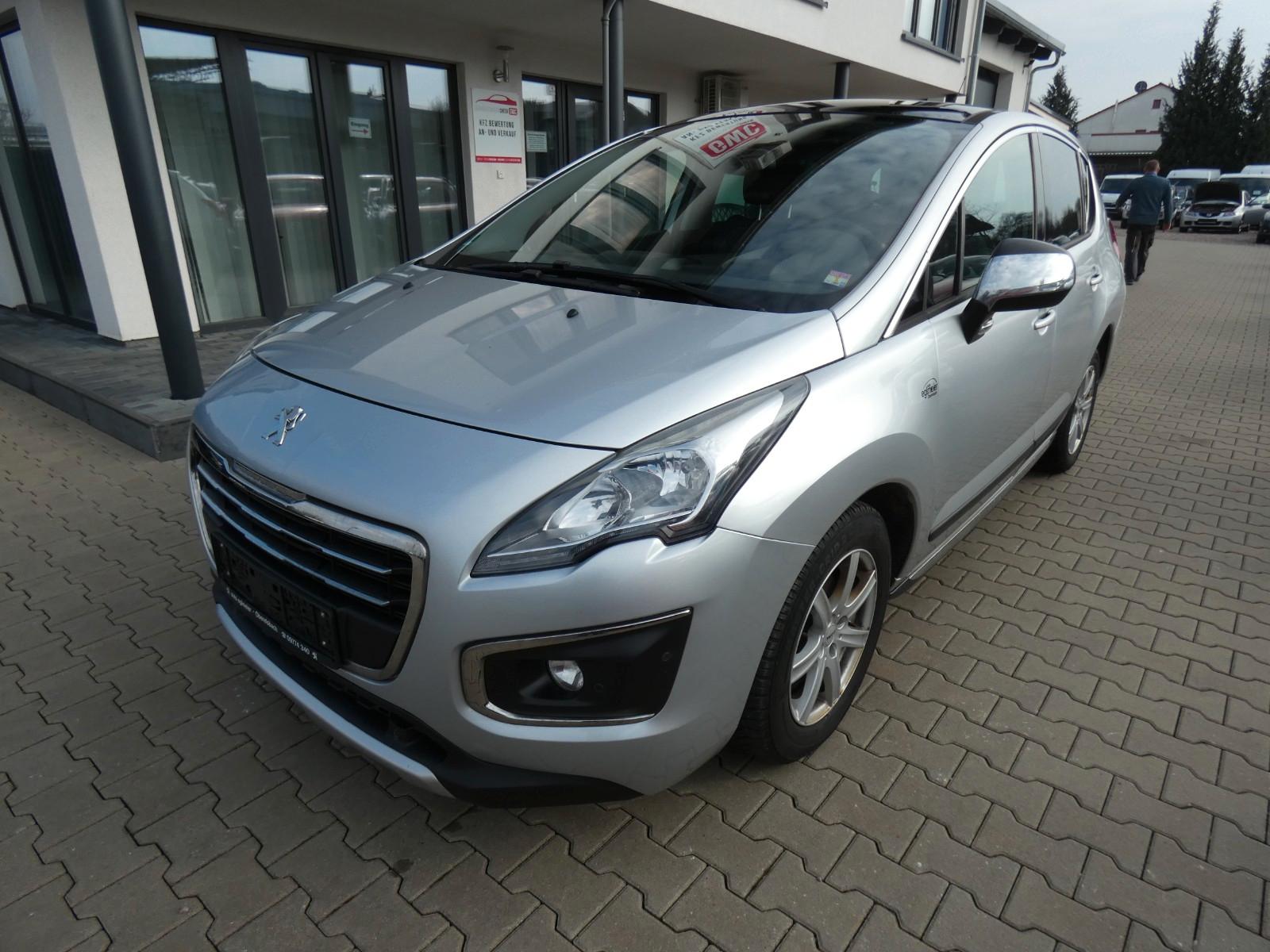 Peugeot 3008 Allure 2,0 HDI Navi Alu Panorama Silber M.