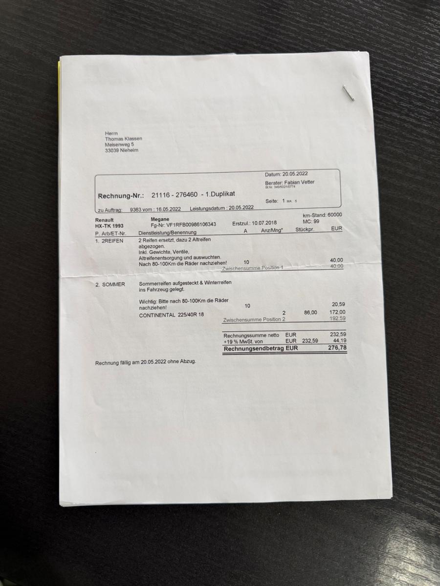 Renault Megane IV Lim. 5-trg.GT * Automatik * Scheckheft