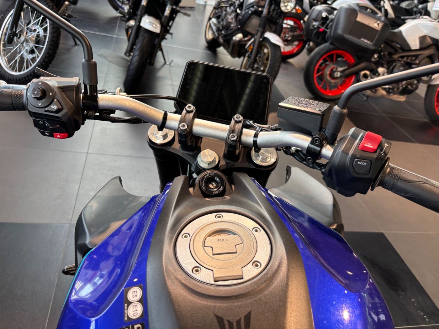 Fahrzeugabbildung Yamaha MT 07 Modell 2025