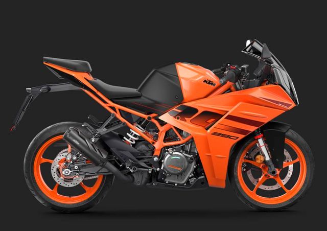 KTM RC 390 orange 2024 Jubiläumsangebot '50 Jahre Be