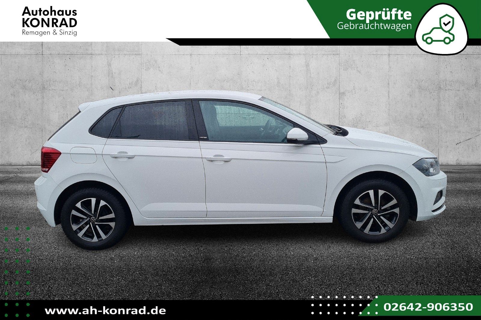Fahrzeugabbildung Volkswagen Polo VI United 1.0 TSI APP*SHZ*APS