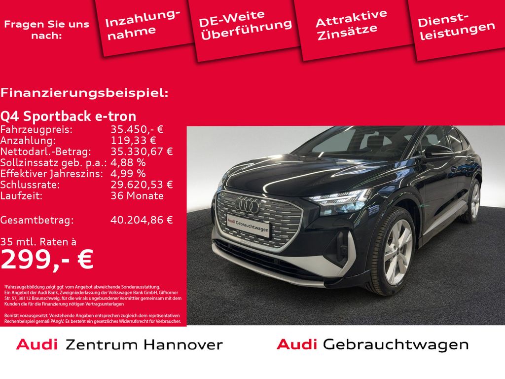 Q4 Sportback e-tron 50 quattro Head-up Matrix Pa