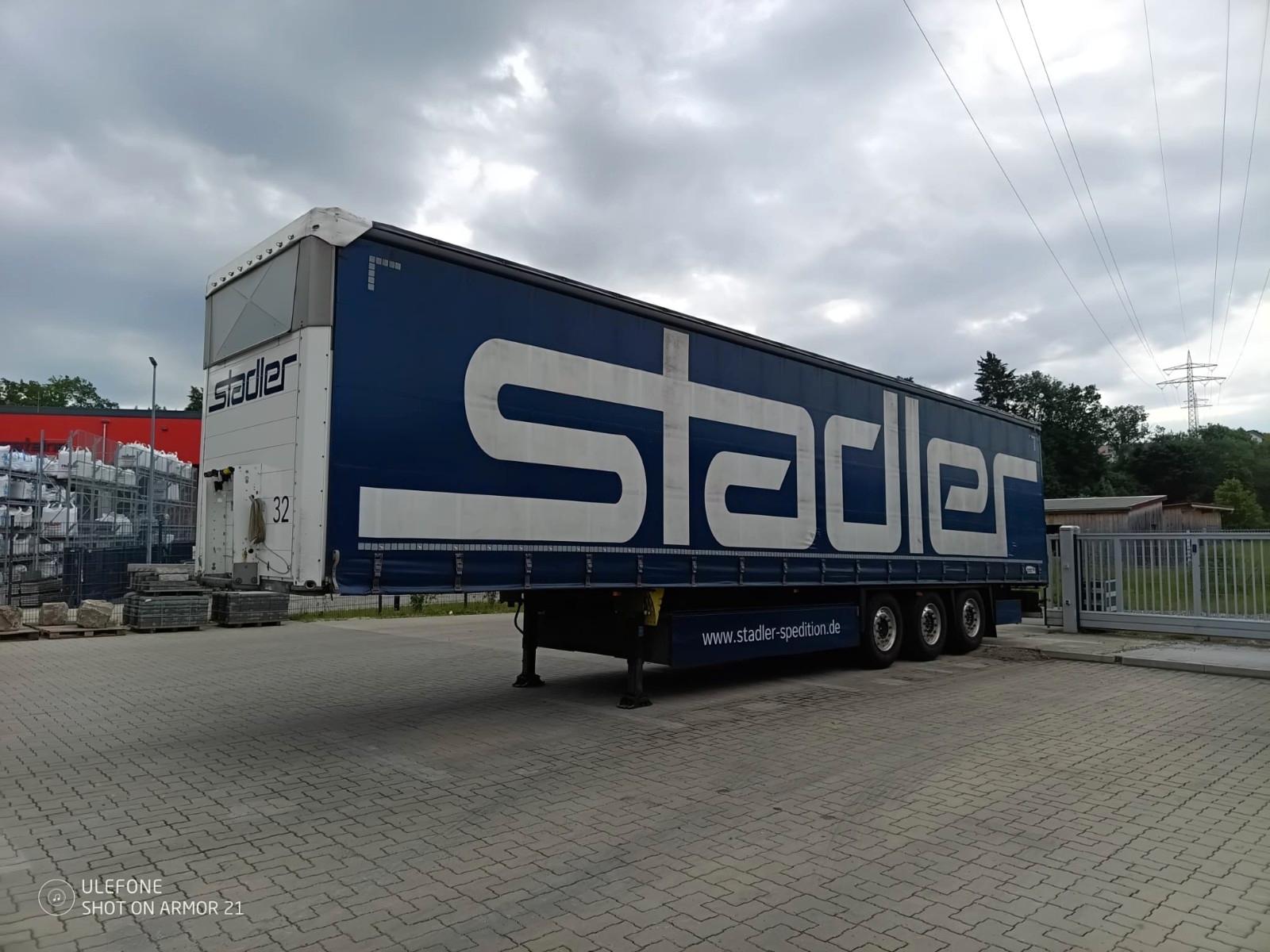 Schmitz Cargobull Hubdach | verbreiterbar | Alufelgen | Code XL