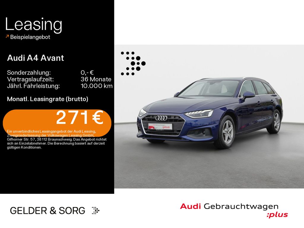 Audi A4 Avant 35 TDI LED*EPH*Standh.*Business*Virtual