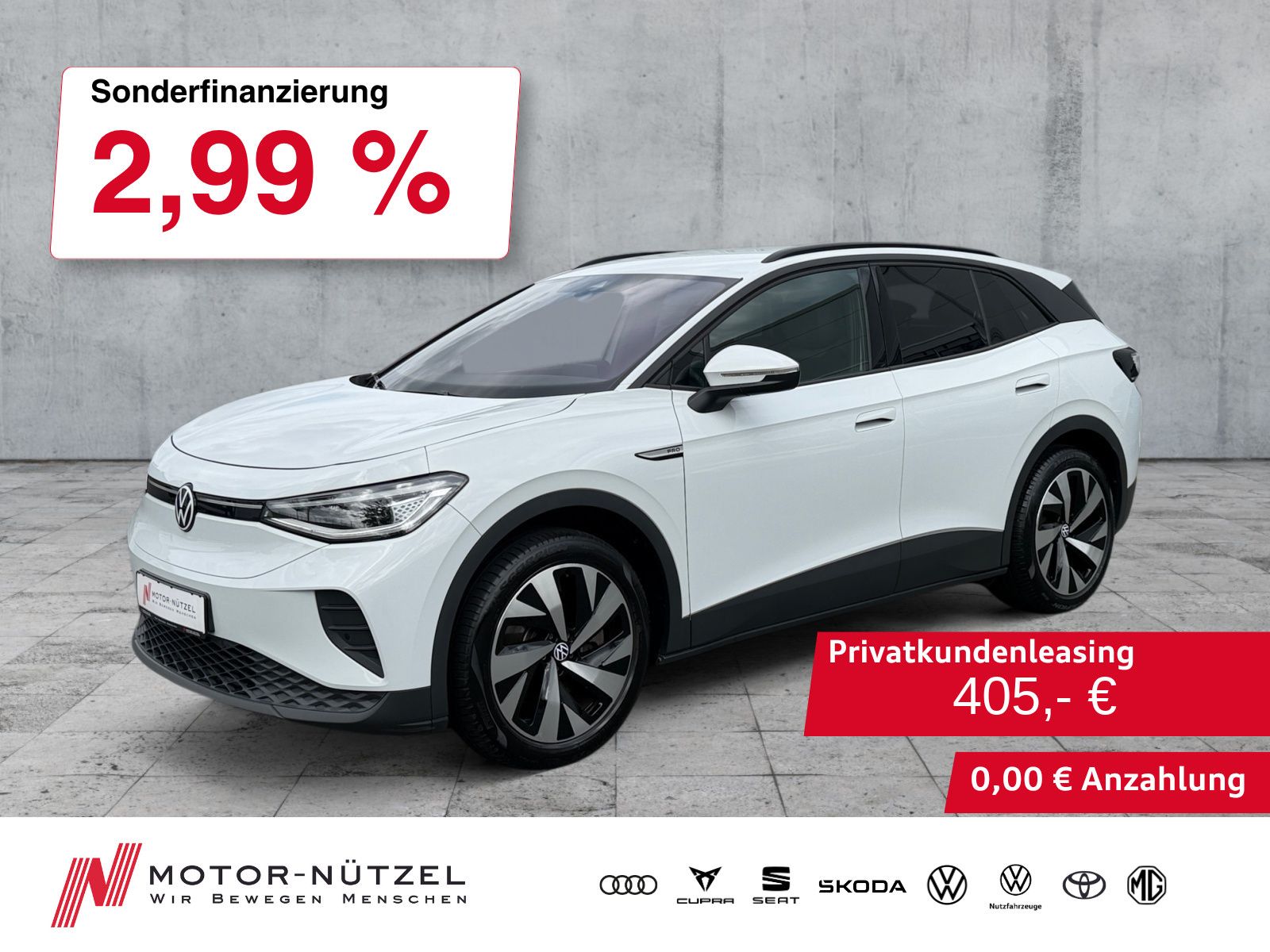 Volkswagen ID.4 150kW Pro Performance MATRIX+NAV+ACC+WäPU