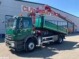 Mercedes-Benz Axor 1824 Manual Full steel HMF 12 Tonmeter laad - Mercedes-Benz Axor 1824