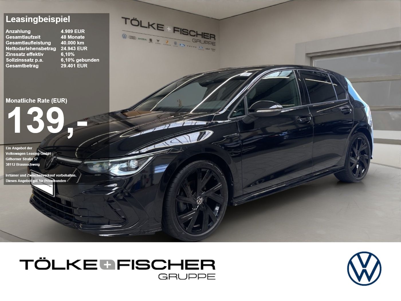 Volkswagen Golf VIII 1.5 eTSI R-Line R-Line IQLight ACC AHK
