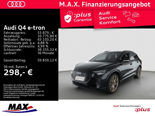 Q4 e-tron 45 QUAT S LINE MATRIX+AHK+SONOS+AR HUD