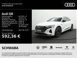 Audi Q8 Sportback 50 e-tron qu. S line*AHK*MATRIX*ACC - weiße Audi Q8