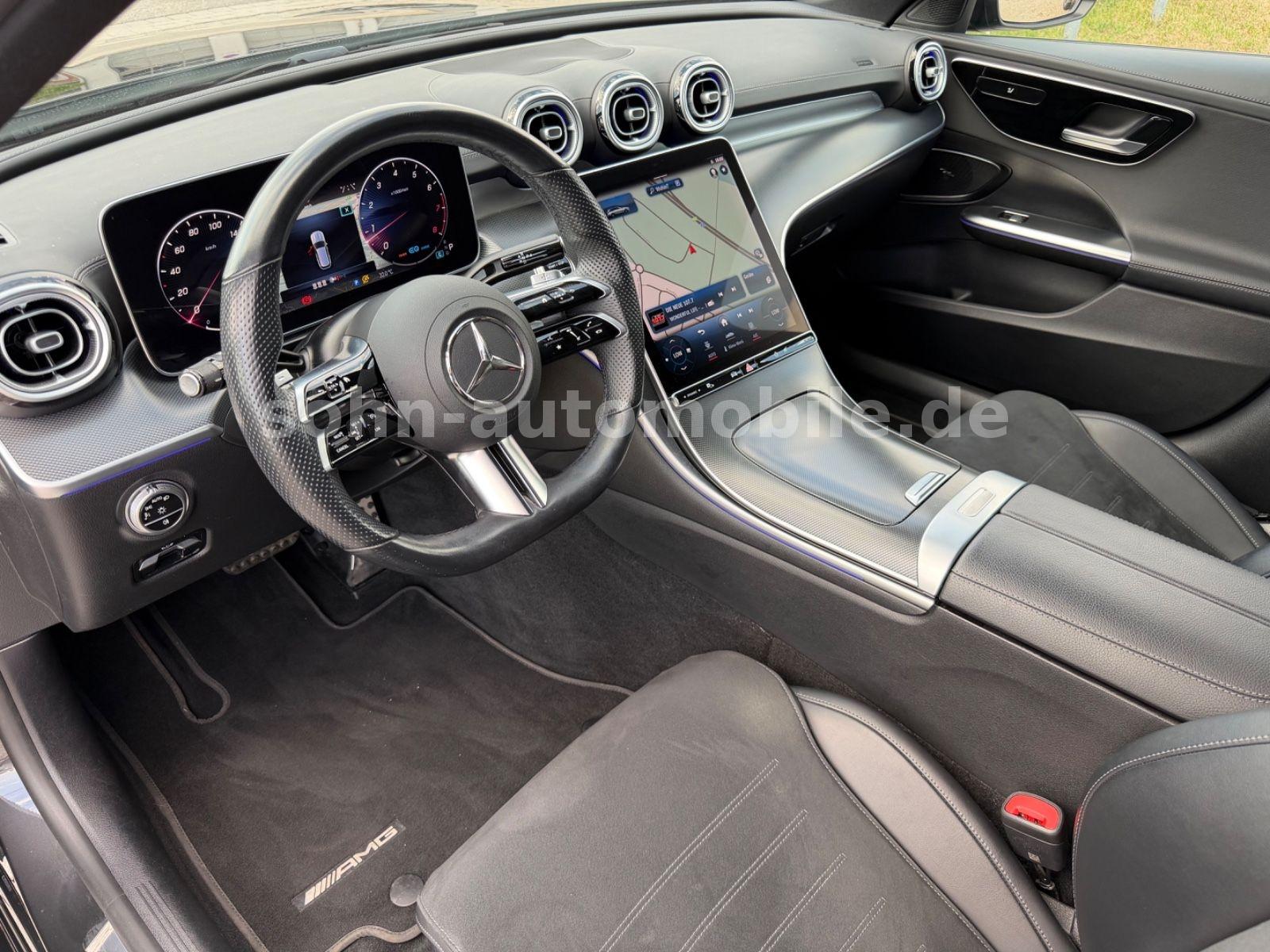 Mercedes-Benz C-Class T 9G AMG-Line Night/Wide/Ambient/Sound/RFK, миниатюра 23