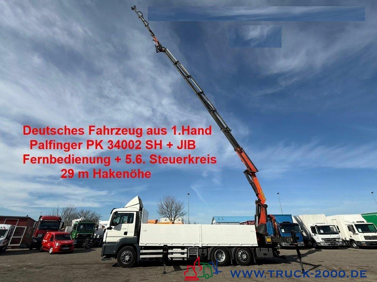 MAN TGS 26.400 PK 34002SH + Jib 29m - 5+6 SK - FB