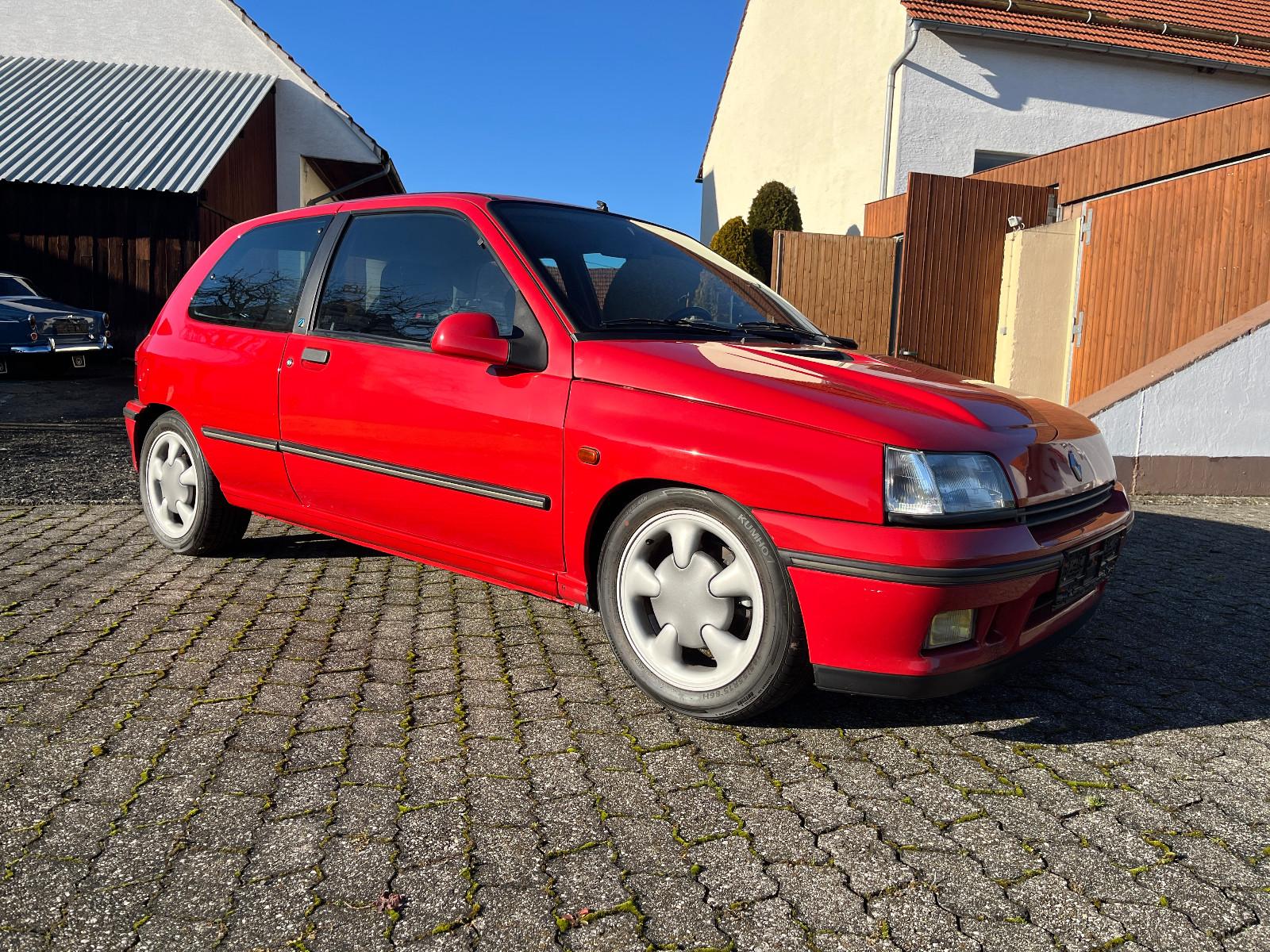 Renault Clio 16V-deut. Fzg.-Gutachten-ZR neu-H-Kennz.