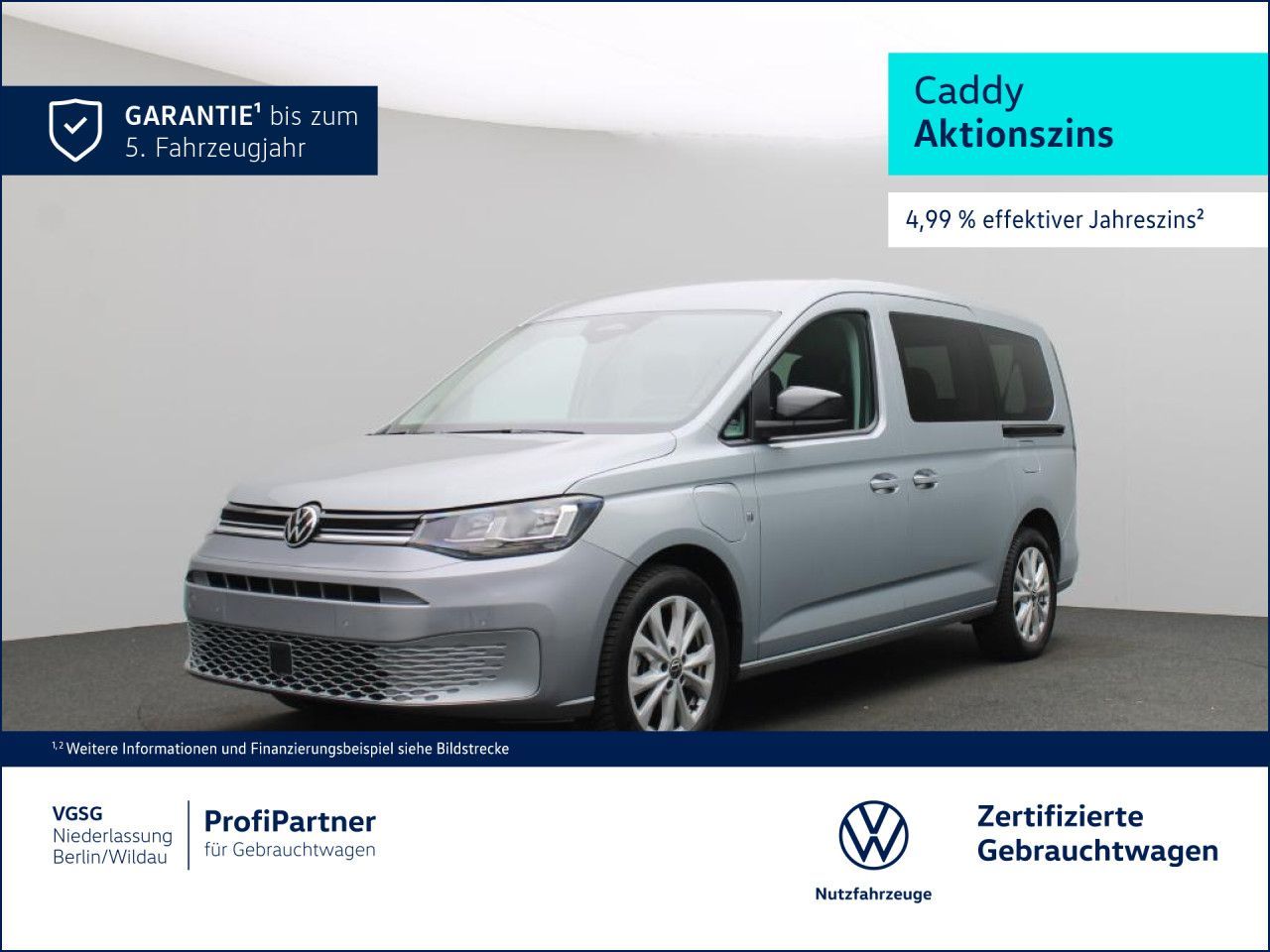 Volkswagen Caddy Maxi Life VorbAHK Navi GJR RFK Navi PDC