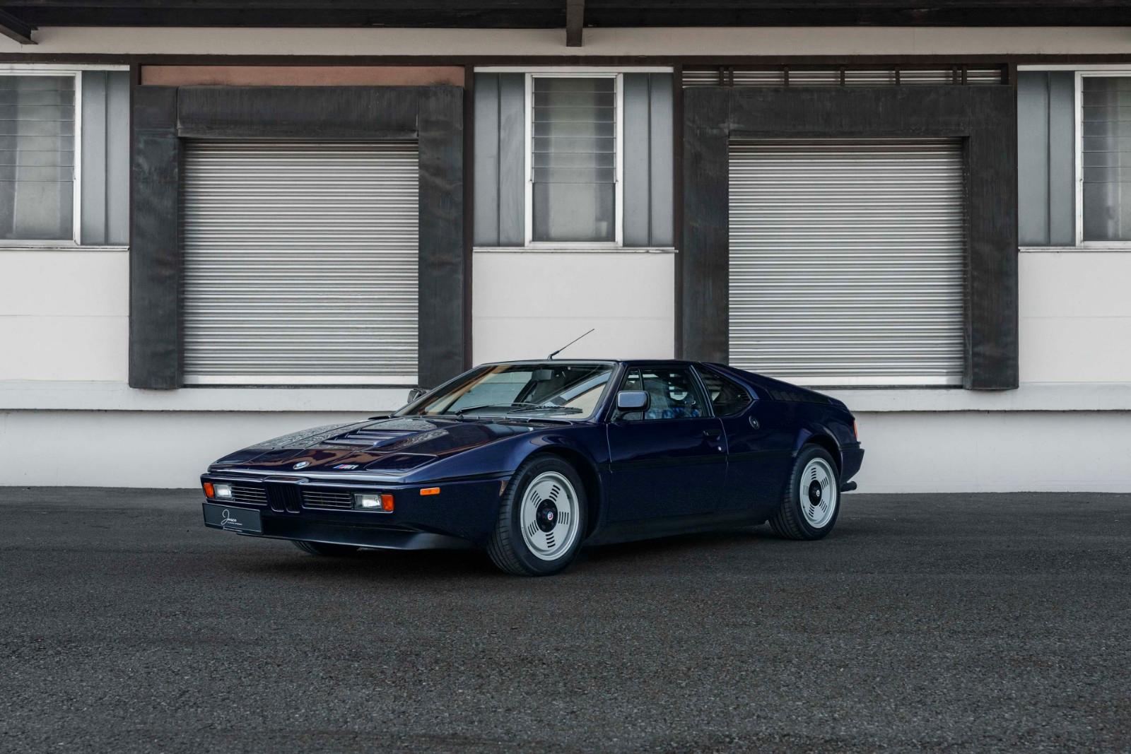 BMW M1 deutsch*dunkelblau*original Zustand