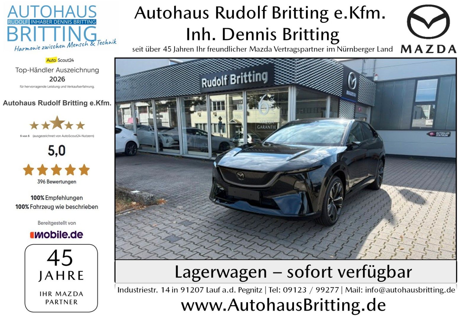 Mazda CX-6e Takumi  Plus 21" Leder Sitzbelüftung
