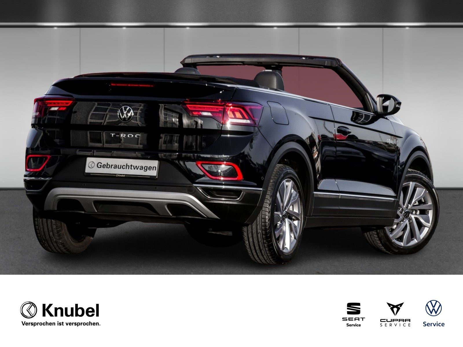 Volkswagen T-Roc Cabriolet GOAL 1.5 TSI LED+ Navi AHK 18" T imagem 2