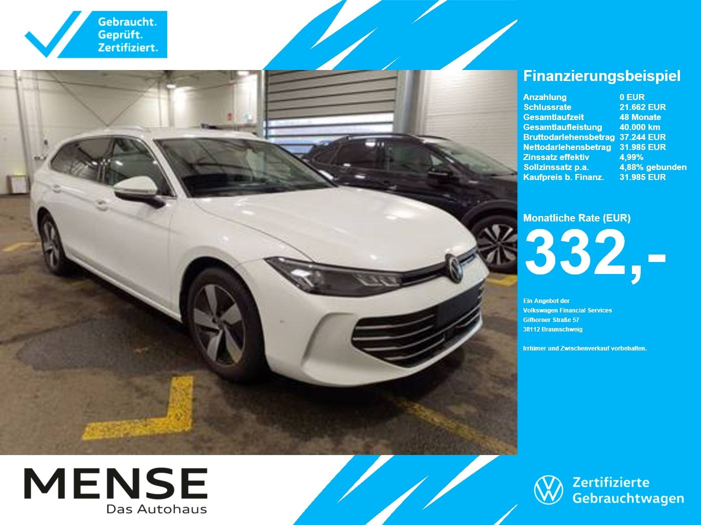 Volkswagen Passat Variant 1.5 eTSI DSG Business CarPlay AHK foto 1