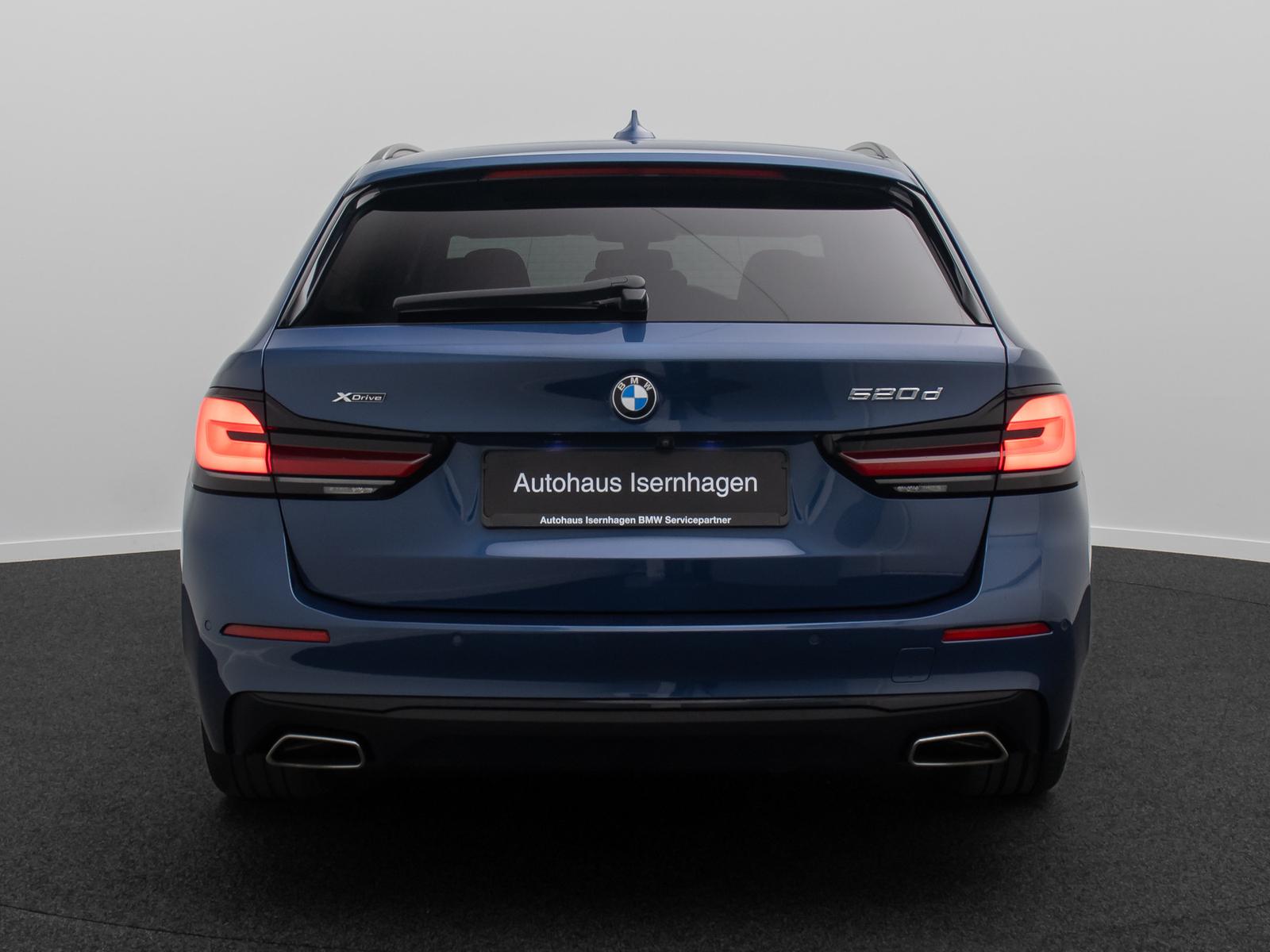 BMW 520 d xD DAB HUD Kamera Alarm Panoram Leder Sport, миниатюра 8