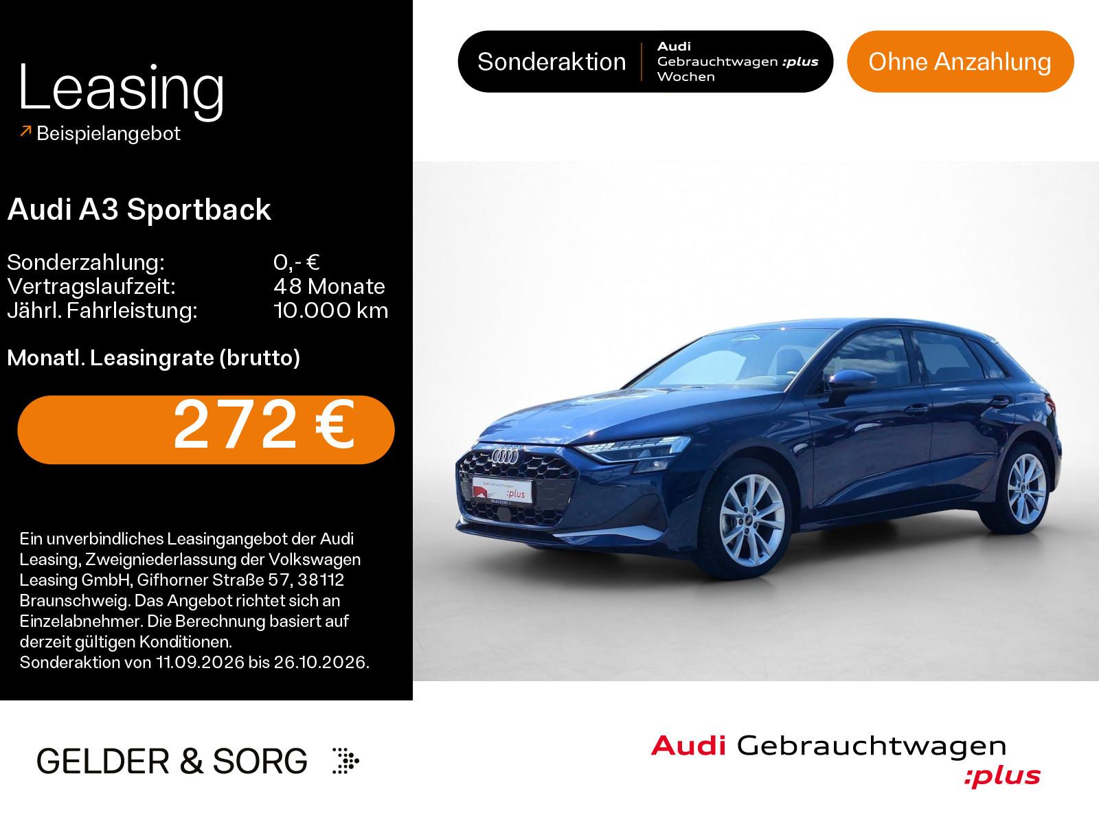 Audi A3 Sportback 35 TDI advanced RFK*LED*Navi*Sound