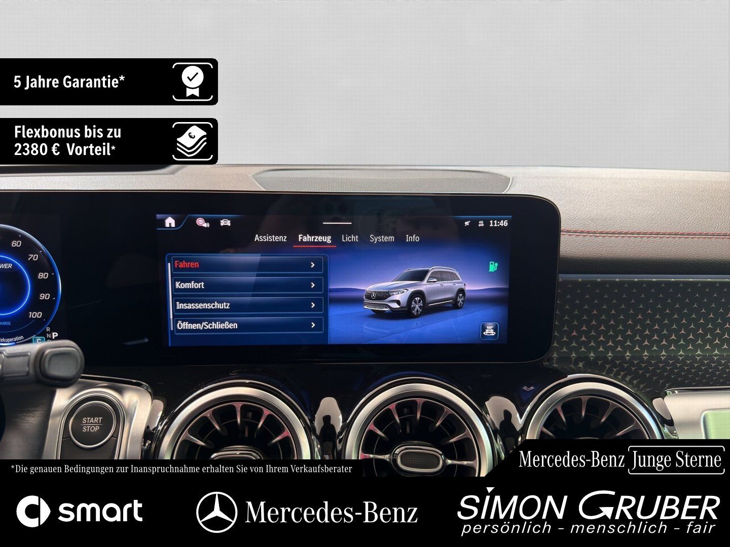 Fahrzeugabbildung Mercedes-Benz EQB 300 4M AMG Panorama HUD Distronic 7Sitze