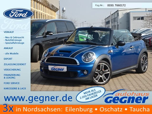 MINI Cooper S Cabrio 184PS Leder Bi-Xenon Chili