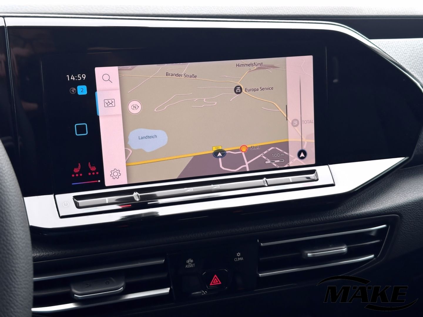 Caddy Cargo 2.0 TDI 4motion AHZV PDC GRA ALU NAV