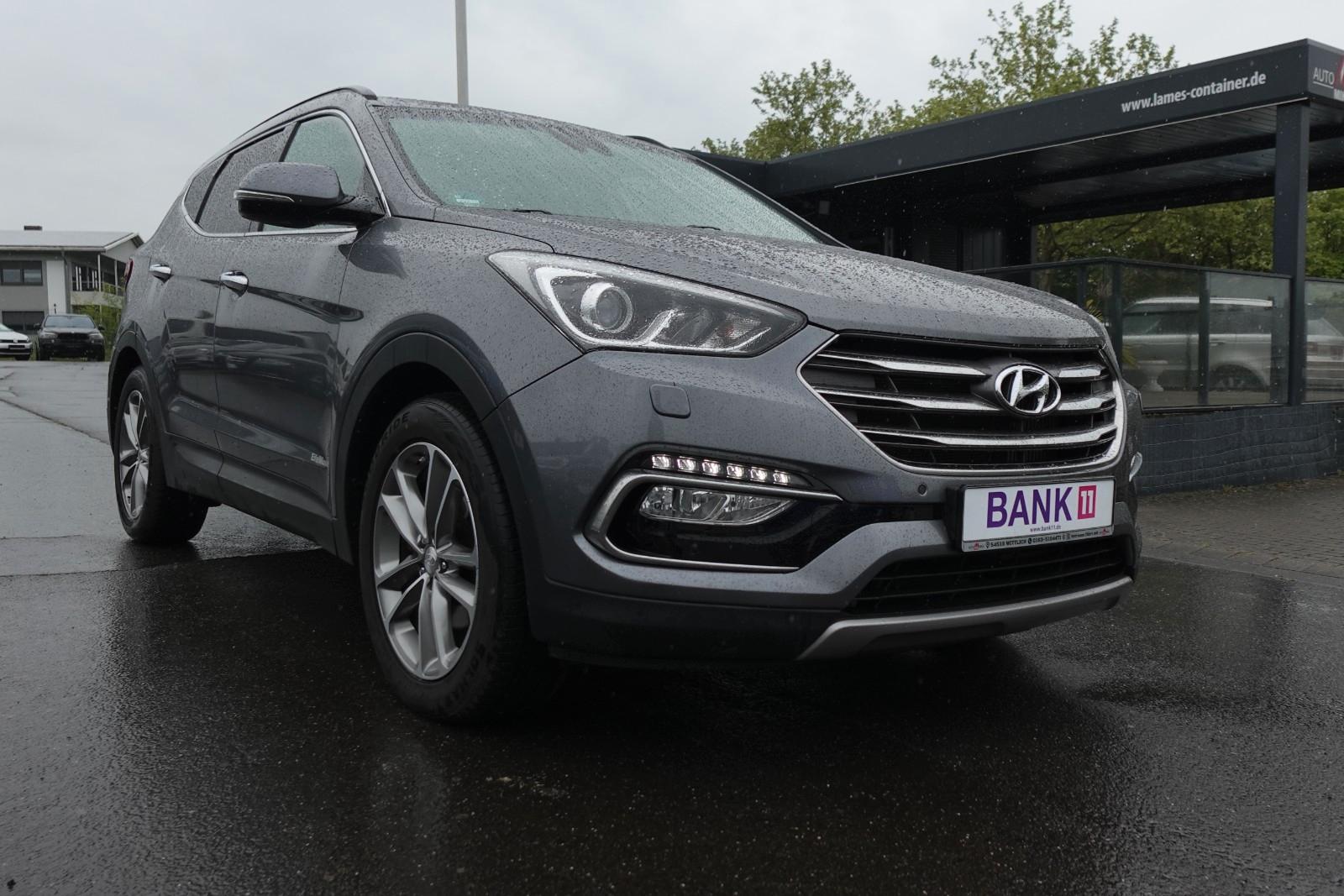 Hyundai Santa Fe blue Premium 4WD +Garantie*AHK