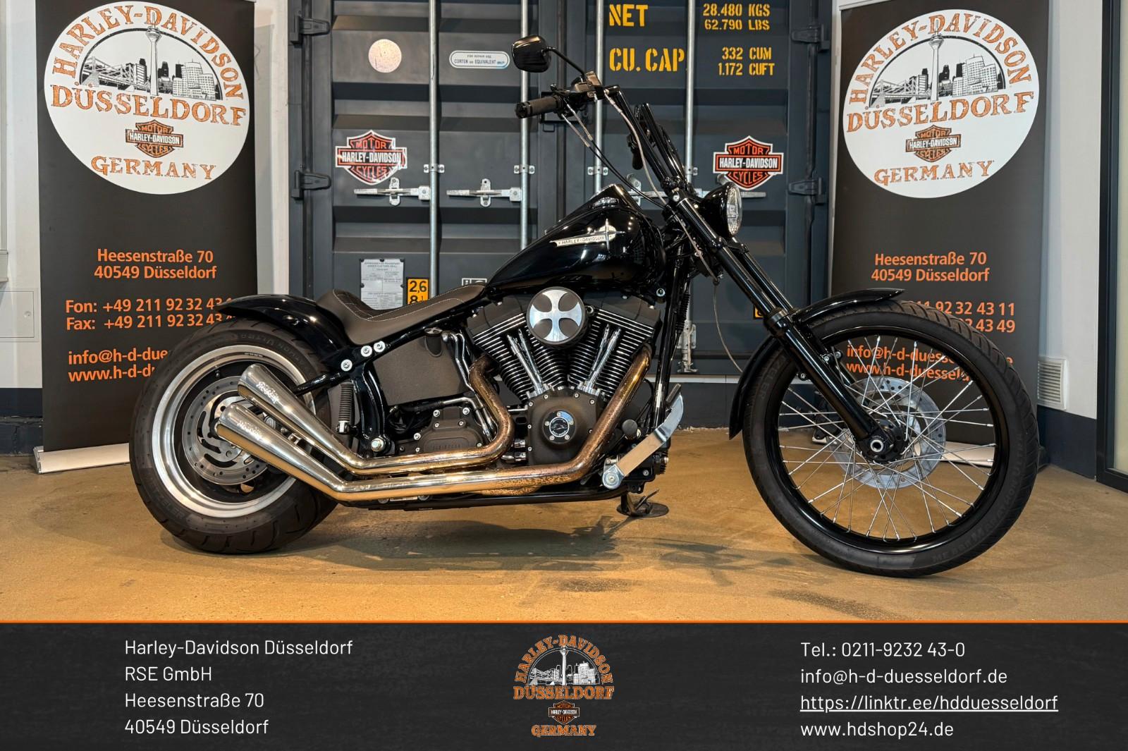 Harley-Davidson FXSTB Softail  Night-Train-Custom-Ape!