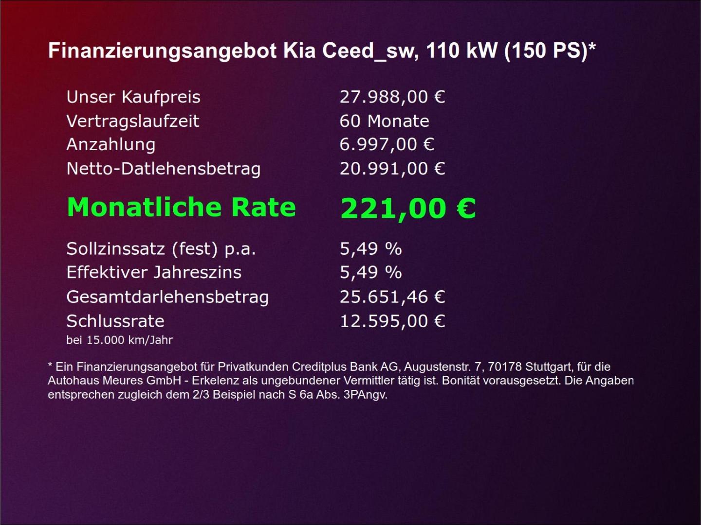 Kia Ceed_sw K4 (Nachfolger) Vision 1.6 T-GDI DCT Nav