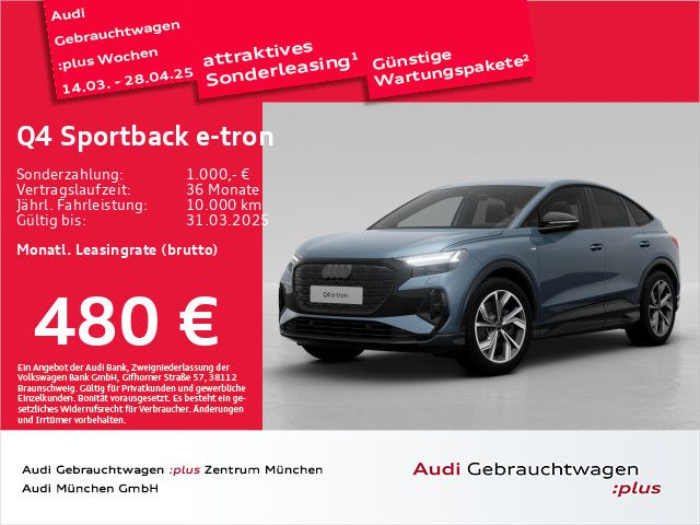 Audi Q4 Sportback e-tron 45 qu. S line ACC/AHK/Navi+/