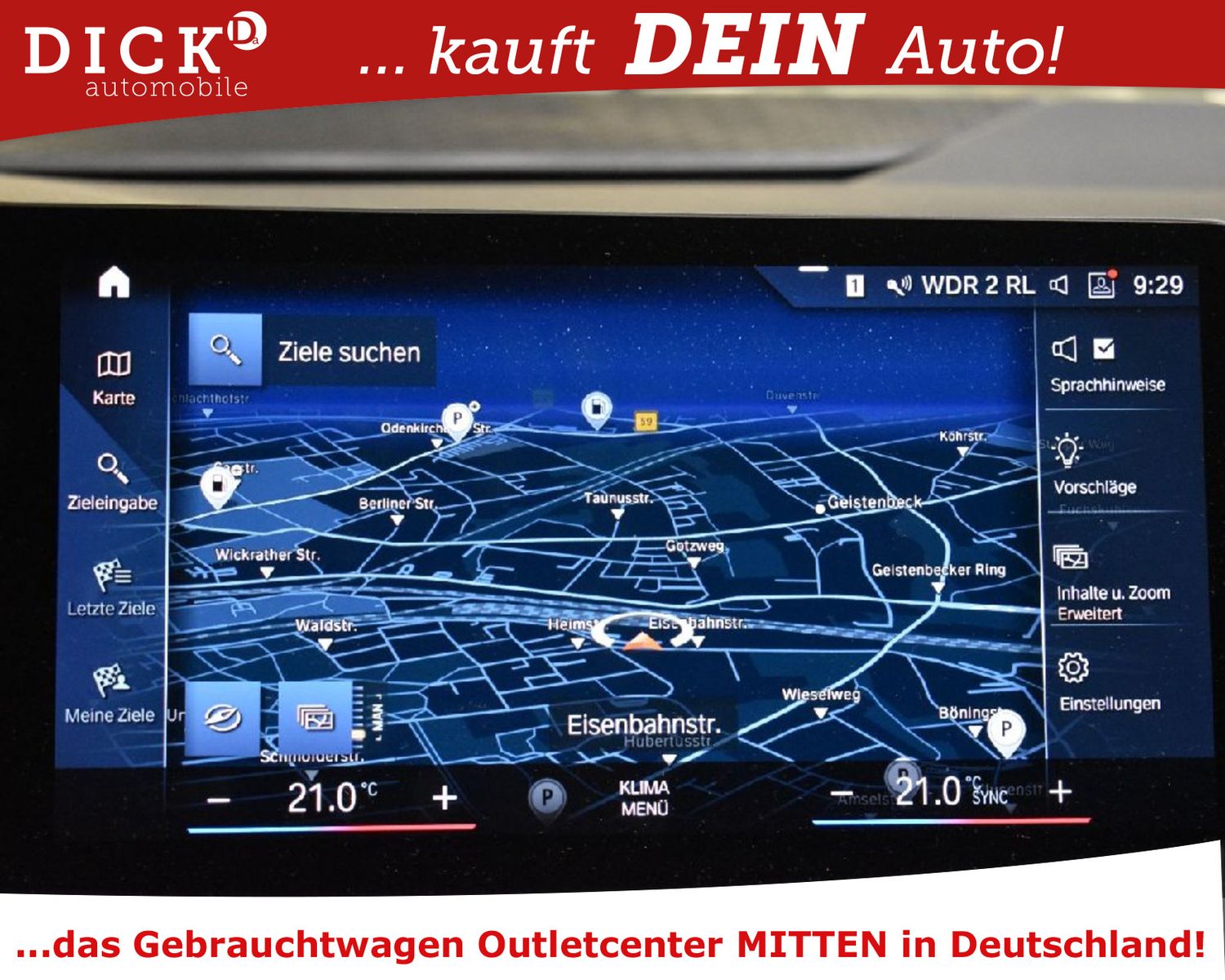 Fahrzeugabbildung BMW 218d AT DKG LED/NAVI/VIRTU/SHZ/DAB/RFK/AHK