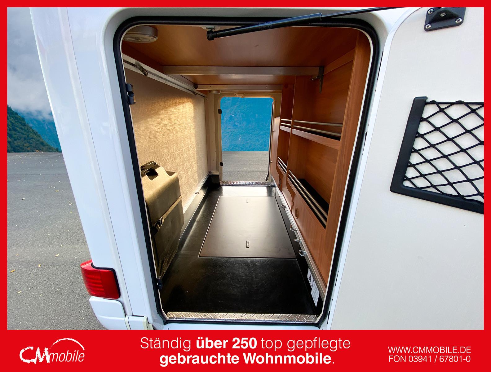 HYMER / ERIBA / HYMERCAR Exsis i 524 - Hub&Festbett - Garage -
